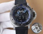 PANERAI Fake Watches Submersible Marina Militare  Microblasted & Carbotech Replica Watch